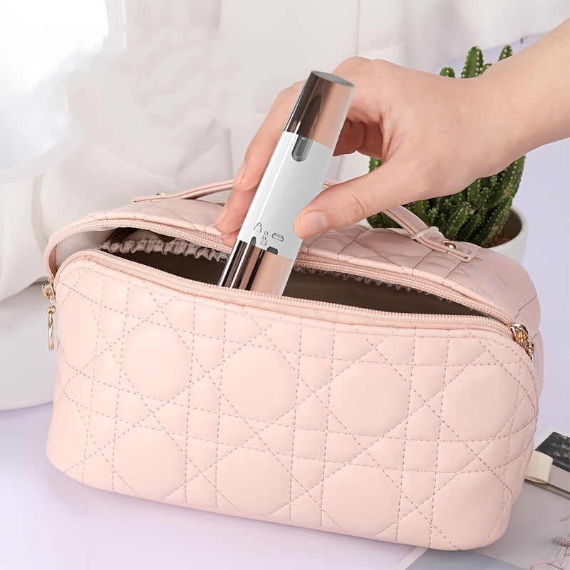 GZHJGOS Women's 2-in-1 Electric Epilator & Lipstick-Shaped Shaver - USB Portable Facial Hair Remover, Eyebrow Trimmer, Eyebrow & Lip/Chin/Upper Lip Hair Shaver, Mini Grooming Device for Sensitive Beige