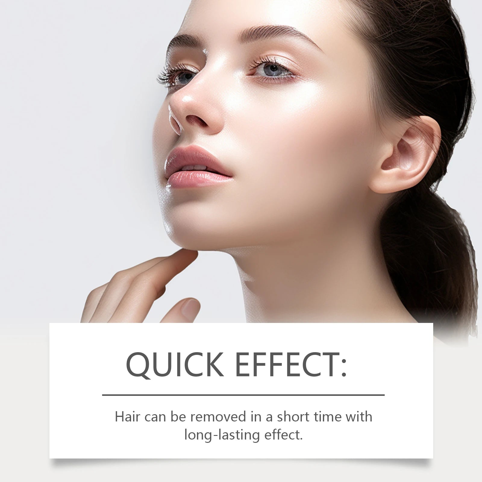 Hair Removal Cream for Face Painless Gentle Hair Remover Protect Pores from Clogging Non-irritating Nourish Smoothing Skin Care