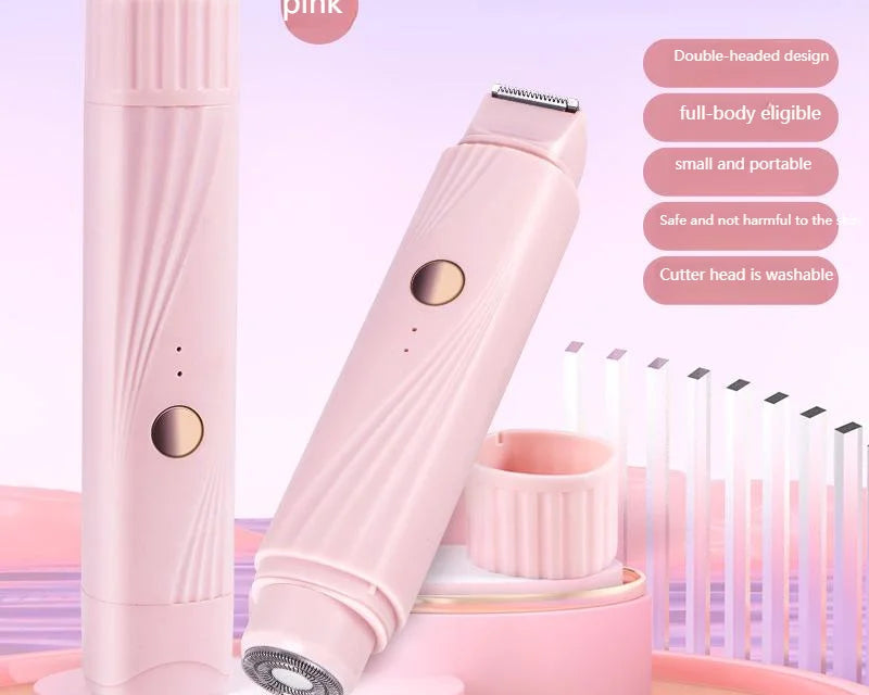Bikini Trimmer for Women Electric Razor Female Body Epilator Women Electric Shaver for Bikini Legs Underarm Face Hair Remover