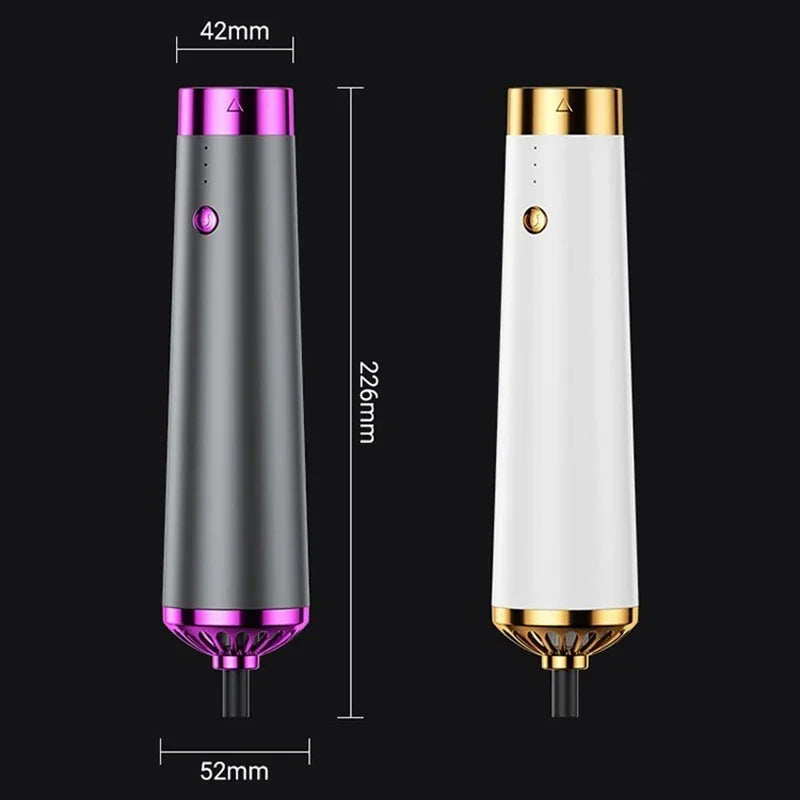 Multi functional hair dryer 5-in-1 hot air comb straight hair comb negative ion hair care curling iron hair dryer styling