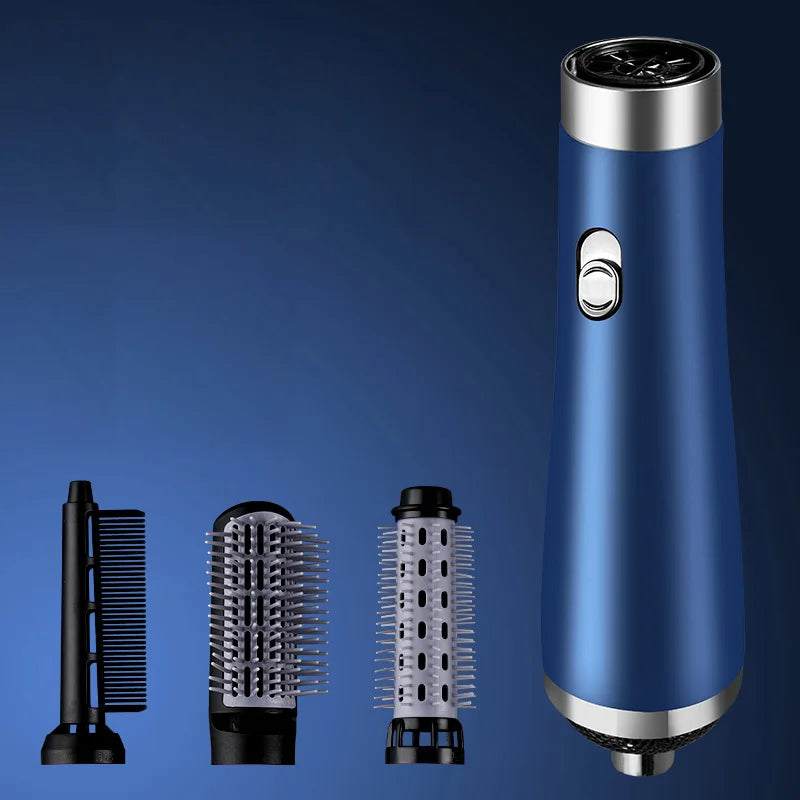 Hair Dryer Portable Comb lonic Hair Straightening Brush Hot Air Curling For Hair Roller Blow Dryer Quick Dry Hair Curler Curling