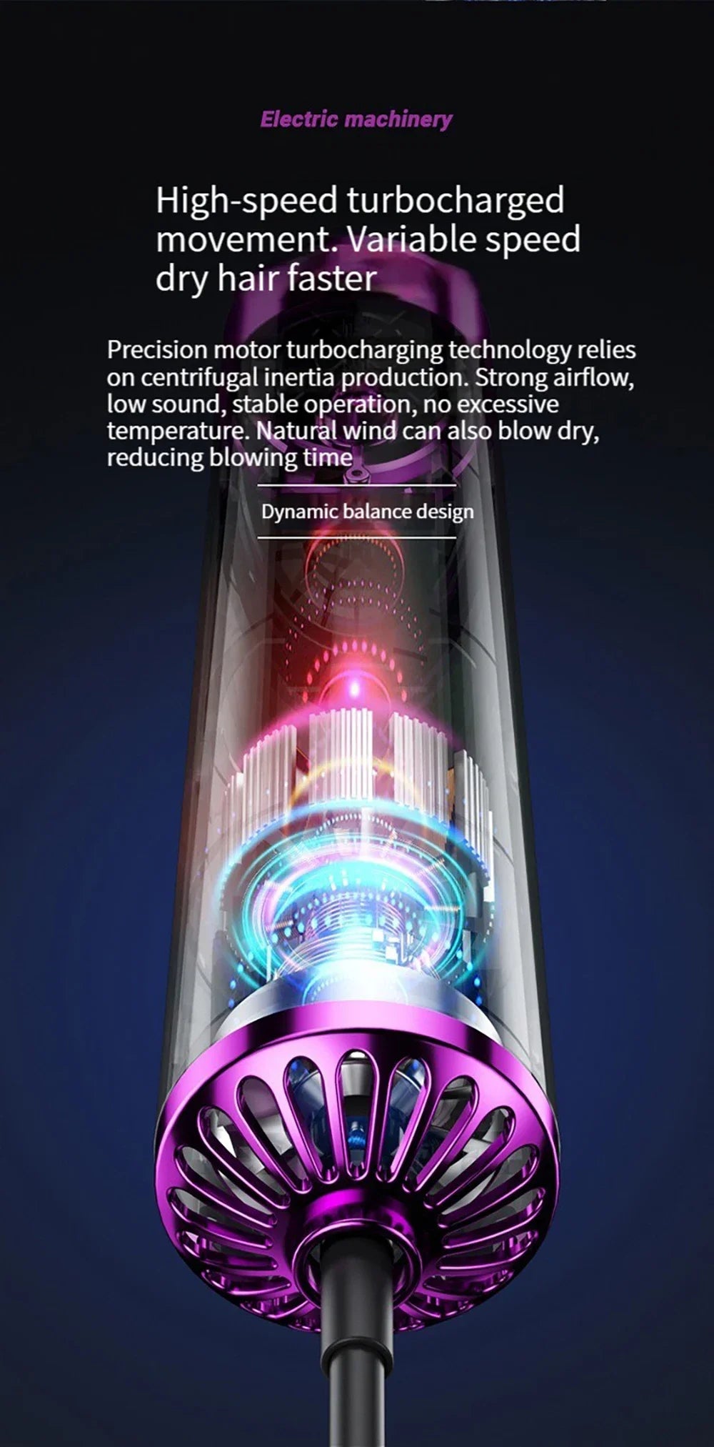 Multi functional hair dryer 5-in-1 hot air comb straight hair comb negative ion hair care curling iron hair dryer styling