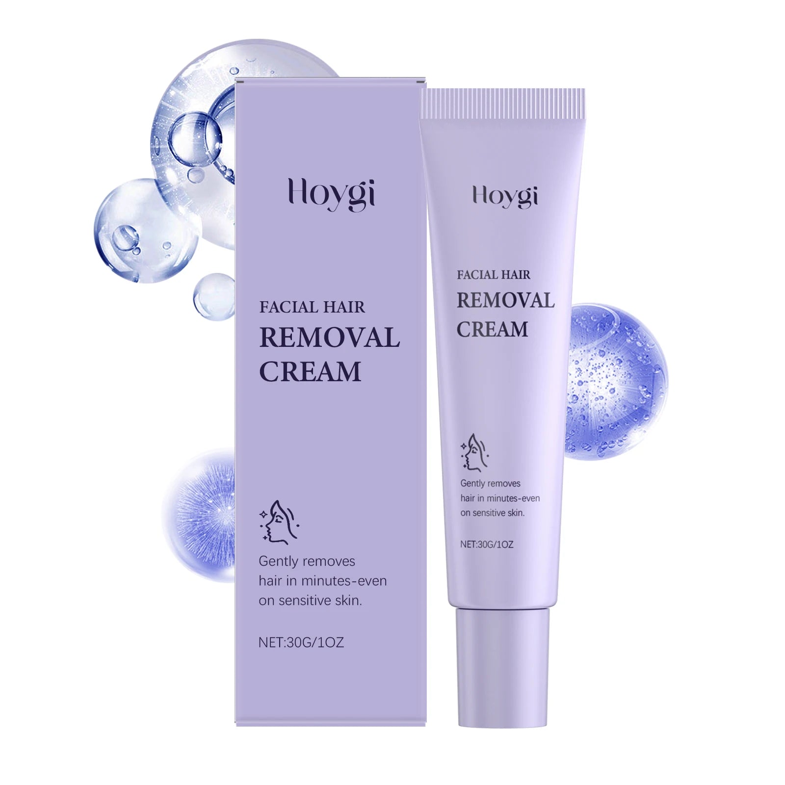 Hair Removal Cream for Face Painless Gentle Hair Remover Protect Pores from Clogging Non-irritating Nourish Smoothing Skin Care