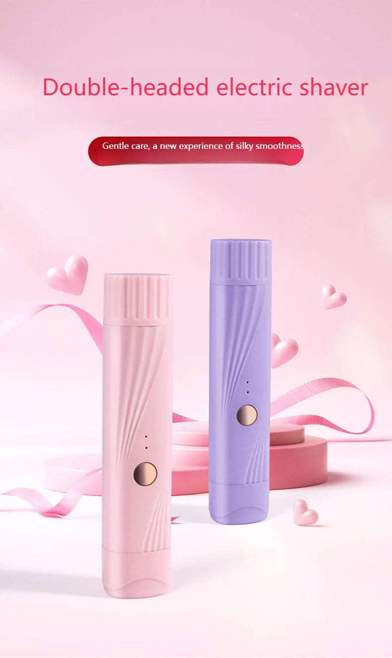 Bikini Trimmer for Women Electric Razor Female Body Epilator Women Electric Shaver for Bikini Legs Underarm Face Hair Remover
